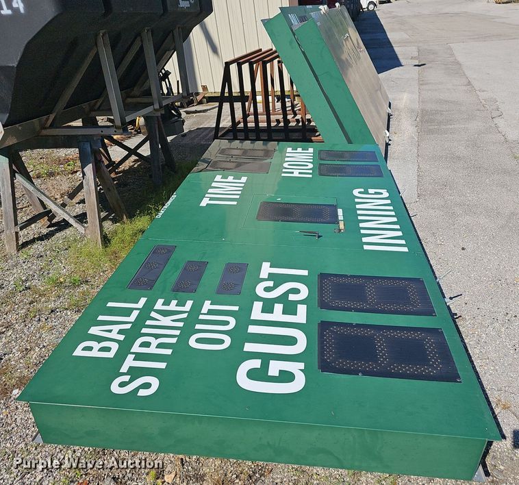 image for item EJ5650 (3) Daktronics baseball scoreboards 