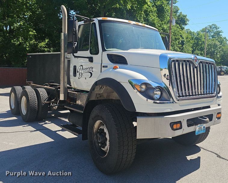 image for item EJ5652 2012 International  WorkStar 7500 truck cab and chassis