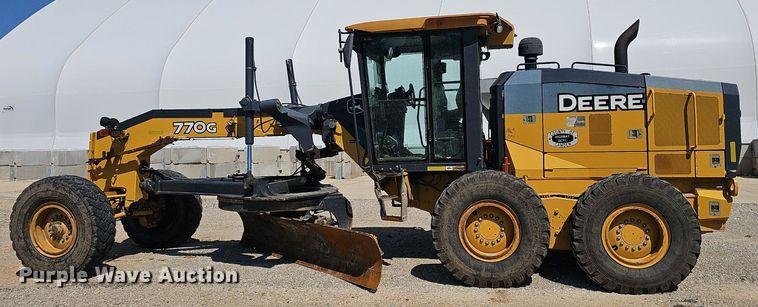 image for item EJ5670 2014 John Deere  770G motor grader