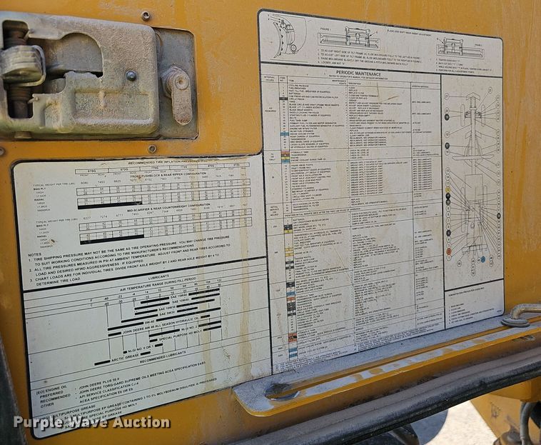 image for item EJ5671 2012 John Deere 770G motor grader