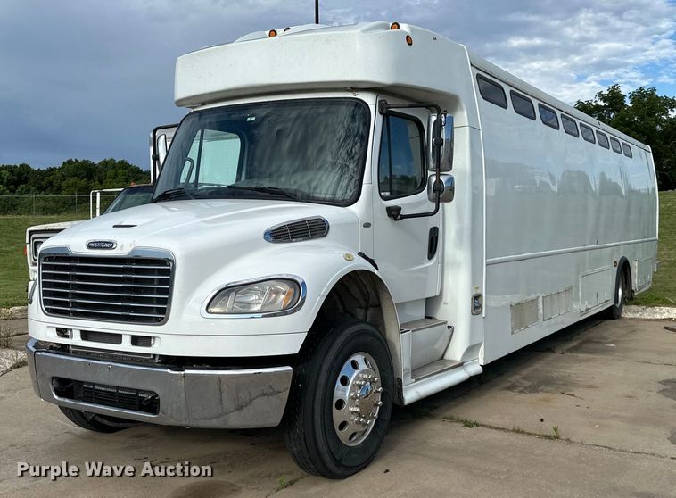 image for item EJ6844 2013 Freightliner  M2106 prisoner transport shuttle bus 
