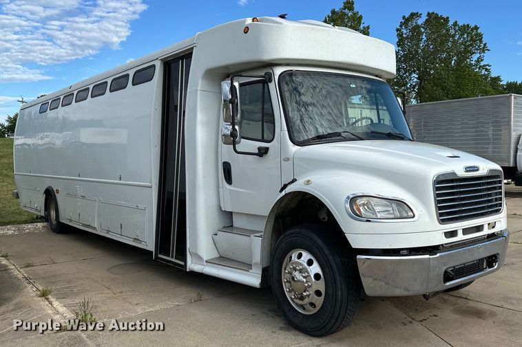 image for item EJ6844 2013 Freightliner  M2106 prisoner transport shuttle bus 