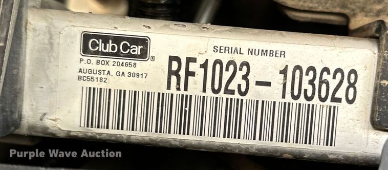 image for item EJ6866 Club Car  Intellitrak  utility vehicle