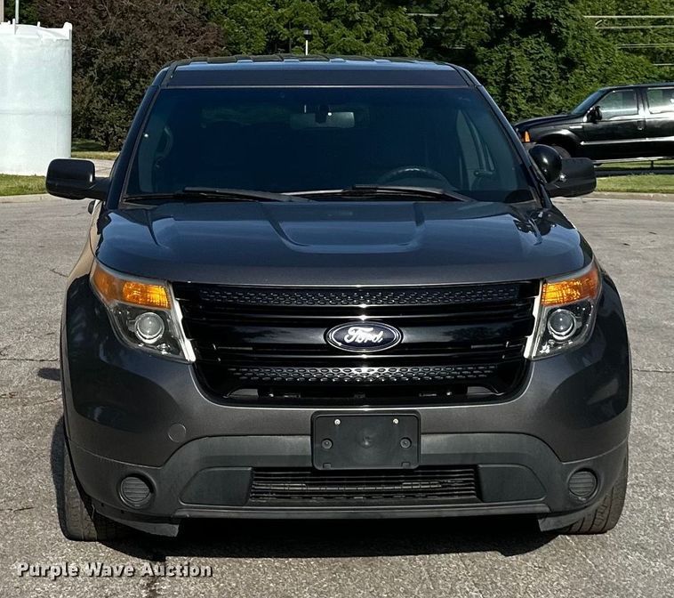 image for item EJ6879 2014 Ford Explorer Police Interceptor  SUV