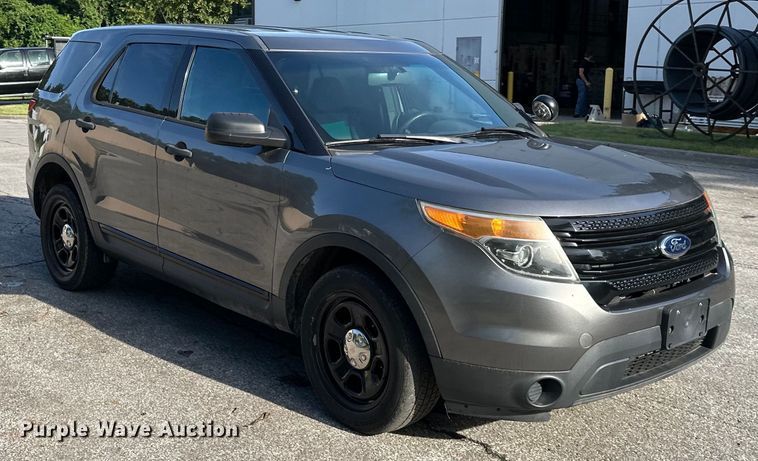 image for item EJ6879 2014 Ford Explorer Police Interceptor  SUV