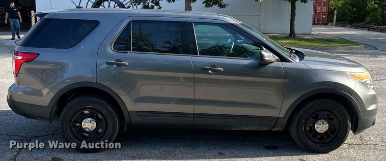 image for item EJ6879 2014 Ford Explorer Police Interceptor  SUV
