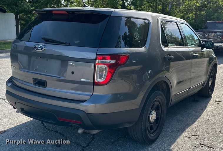 image for item EJ6879 2014 Ford Explorer Police Interceptor  SUV