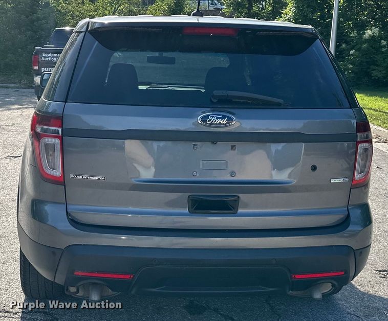 image for item EJ6879 2014 Ford Explorer Police Interceptor  SUV