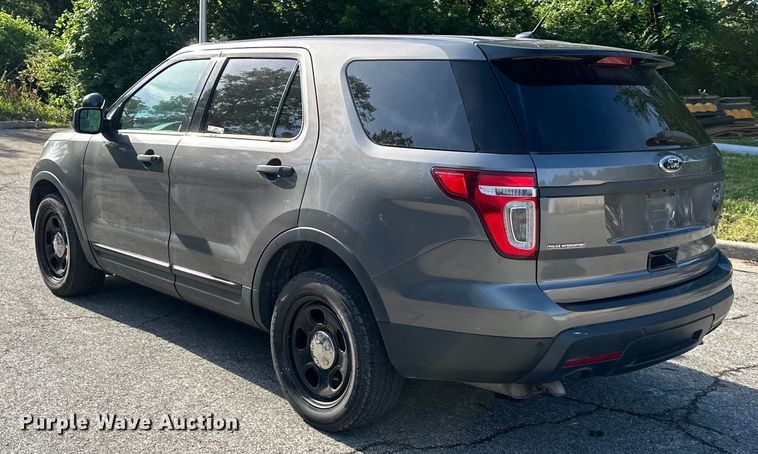 image for item EJ6879 2014 Ford Explorer Police Interceptor  SUV