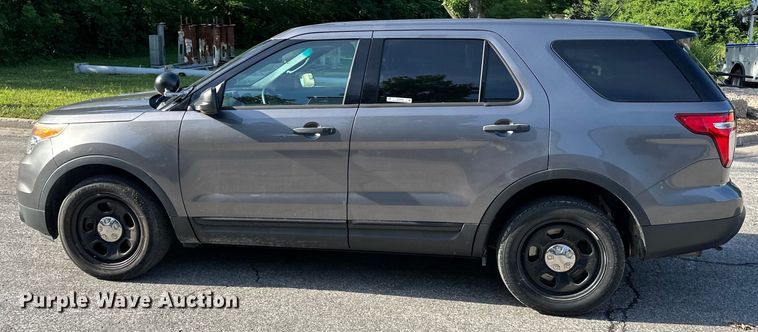 image for item EJ6879 2014 Ford Explorer Police Interceptor  SUV