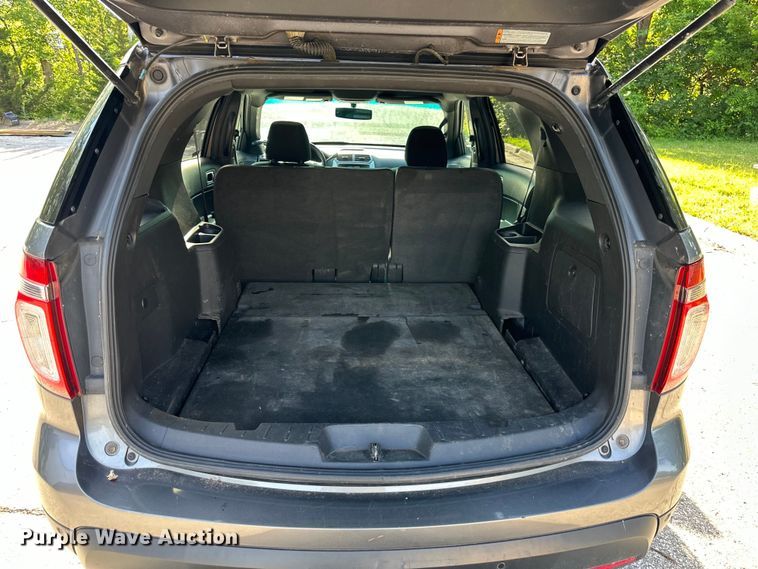 image for item EJ6879 2014 Ford Explorer Police Interceptor  SUV