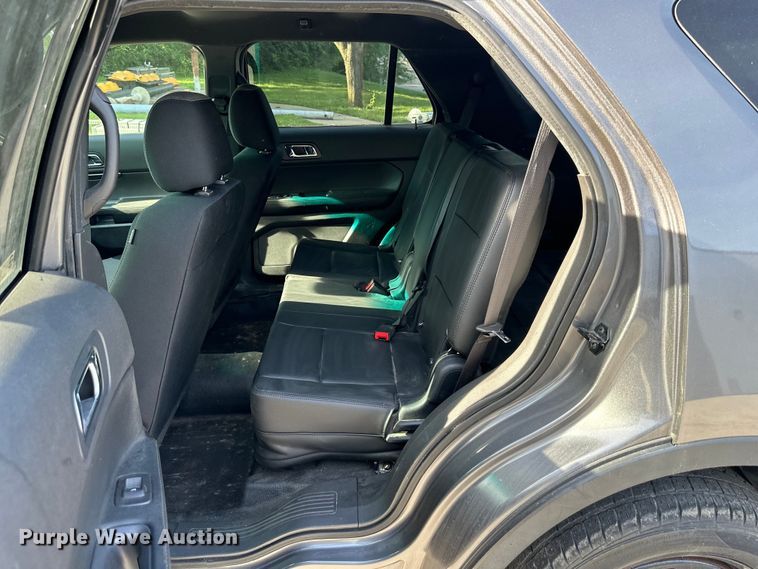 image for item EJ6879 2014 Ford Explorer Police Interceptor  SUV