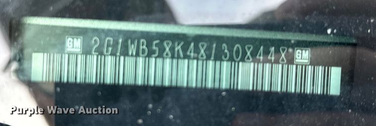 image for item EJ6880 2008 Chevrolet  Impala LS 