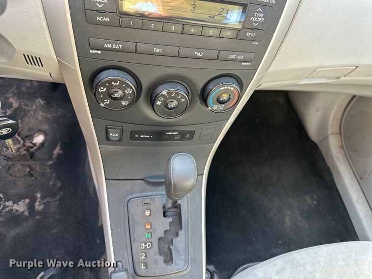 image for item EJ6882 2009 Toyota  Corolla 