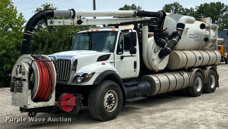 image for item EK4758 2009 International  Workstar 7400 SBA sewer jetter truck