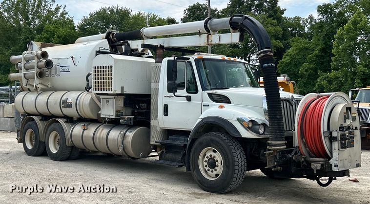 image for item EK4758 2009 International  Workstar 7400 SBA sewer jetter truck