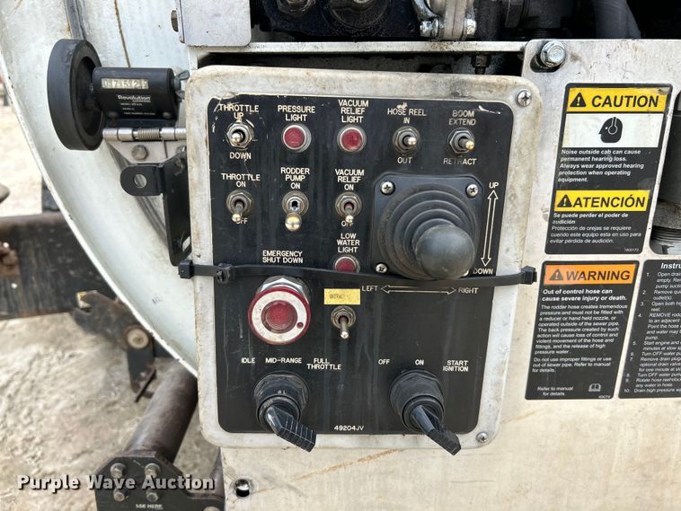 image for item EK4758 2009 International  Workstar 7400 SBA sewer jetter truck