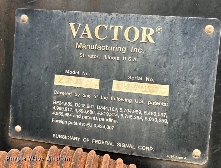 image for item EK4758 2009 International  Workstar 7400 SBA sewer jetter truck