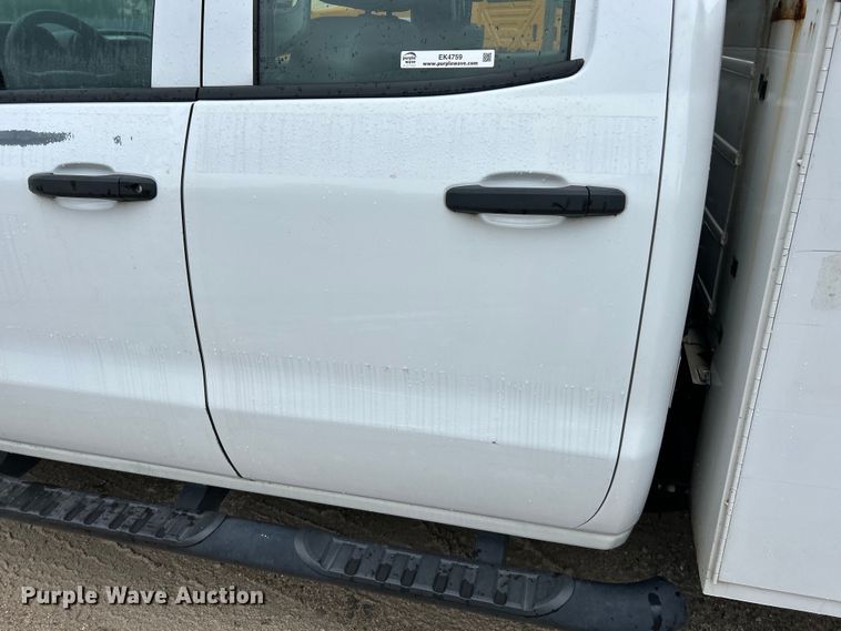 image for item EK4759 2017 Chevrolet  Silverado 2500HD Double Cab utility bed pickup truck