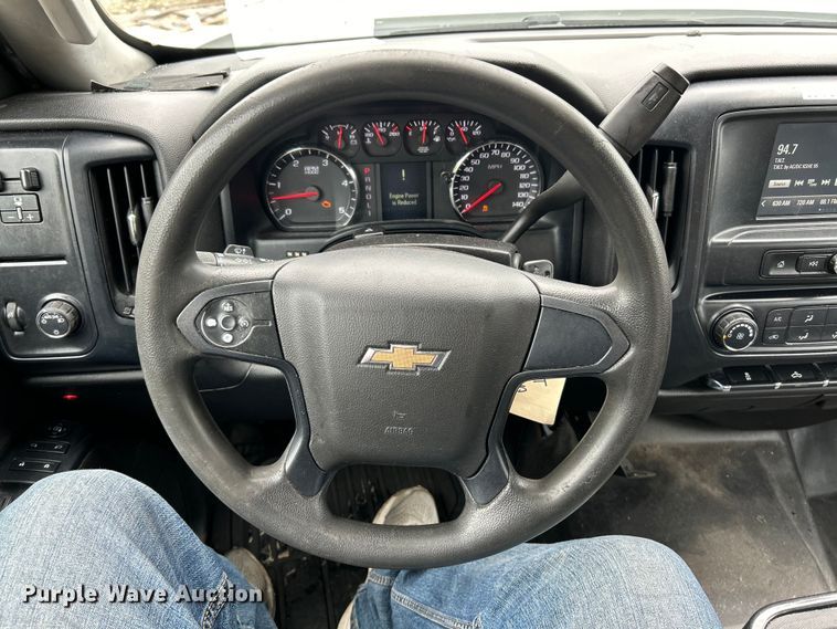 image for item EK4759 2017 Chevrolet  Silverado 2500HD Double Cab utility bed pickup truck