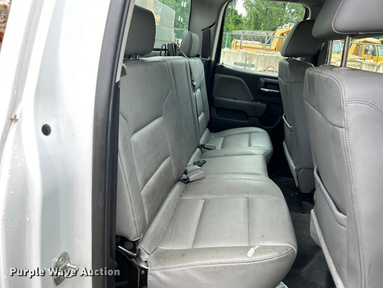 image for item EK4759 2017 Chevrolet  Silverado 2500HD Double Cab utility bed pickup truck