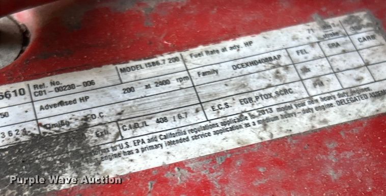 image for item EK4781 2014 Thomas Built Saf-T-Liner C2 school bus