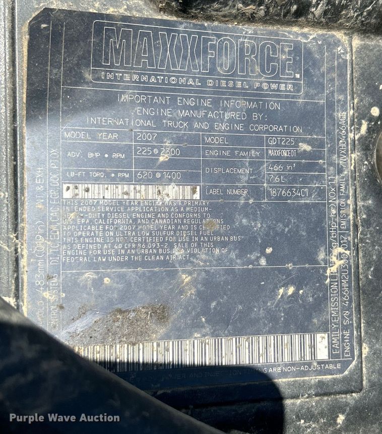 image for item EK4784 2008 IC CE300 school bus