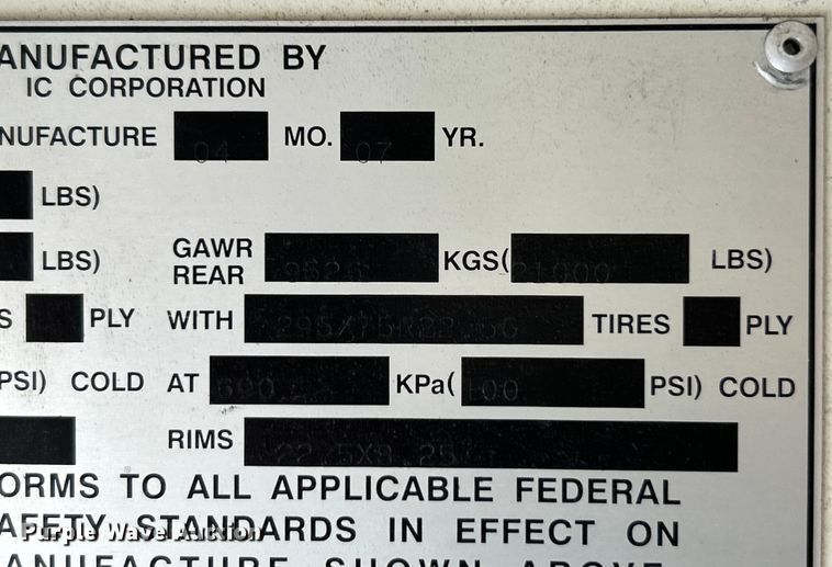 image for item EK4784 2008 IC CE300 school bus
