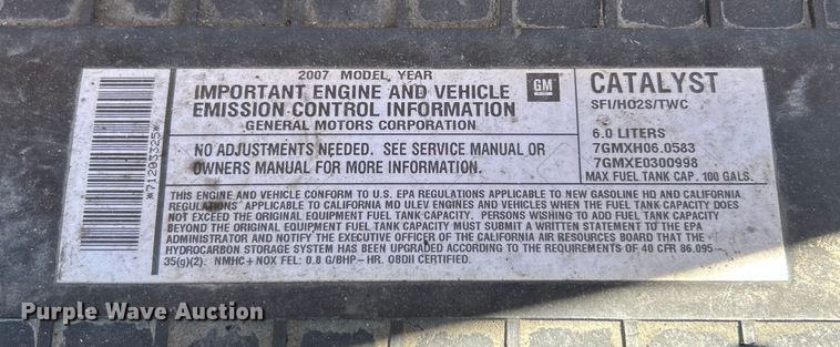 image for item EK4786 2007 Chevrolet  Express school bus