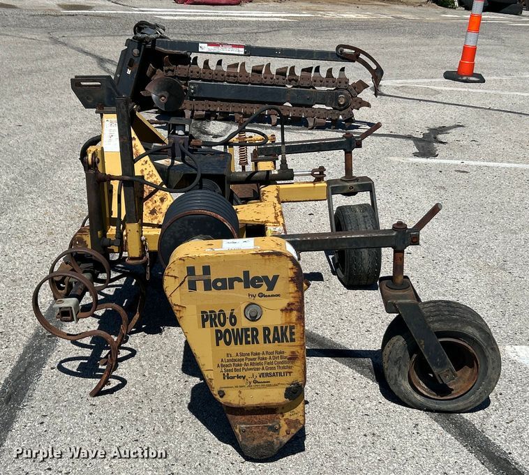 image for item EK4791 Harley Pro-6  power rake