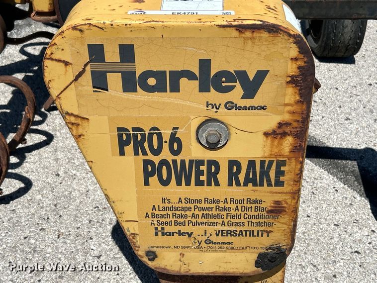 image for item EK4791 Harley Pro-6  power rake