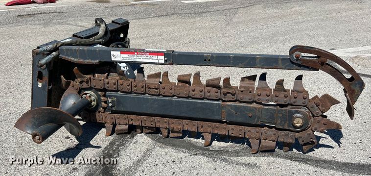 image for item EK4793 2008 Bobcat  LT313 skid steer trencher