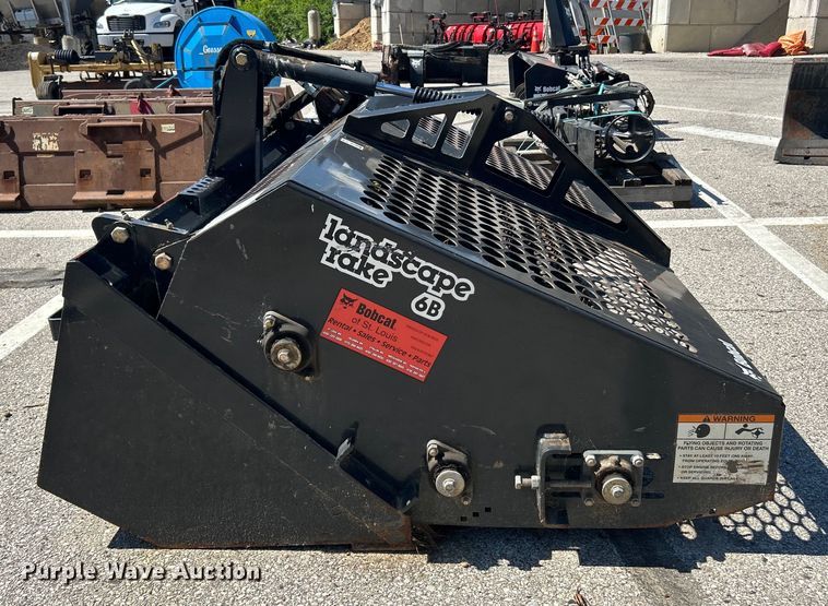 image for item EK4795 2009 Bobcat LR 6B skid steer landscape rake