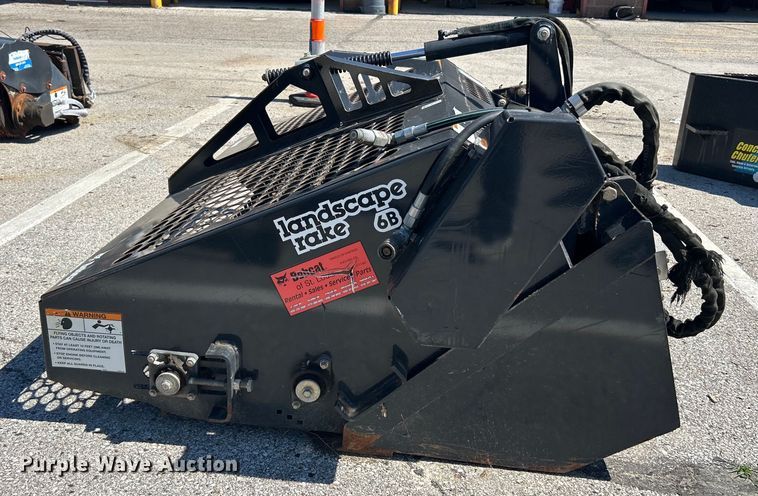image for item EK4795 2009 Bobcat LR 6B skid steer landscape rake