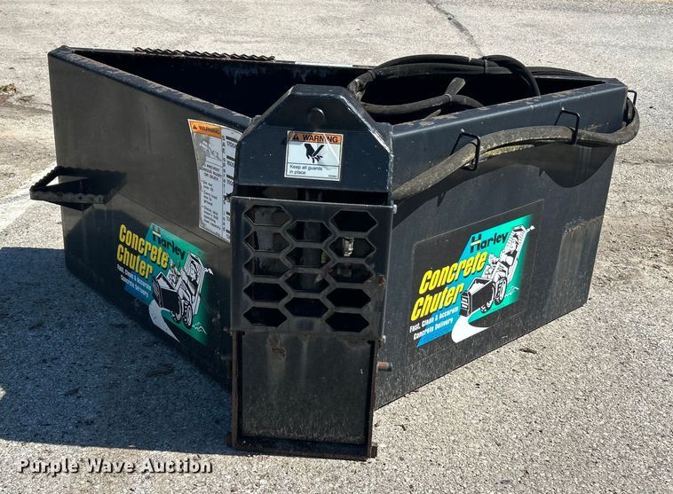 image for item EK4796 Harley C-5 skid steer concrete chuter