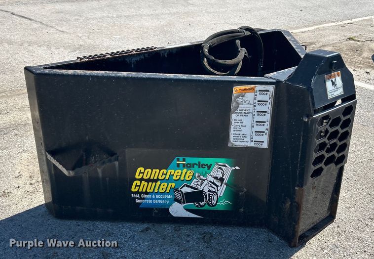 image for item EK4796 Harley C-5 skid steer concrete chuter