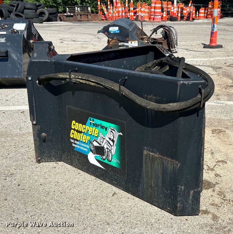 image for item EK4796 Harley C-5 skid steer concrete chuter