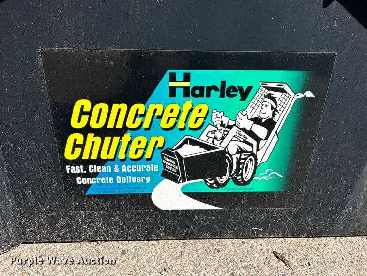 image for item EK4796 Harley C-5 skid steer concrete chuter