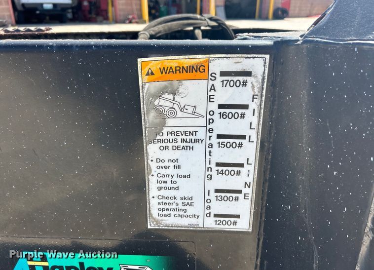 image for item EK4796 Harley C-5 skid steer concrete chuter