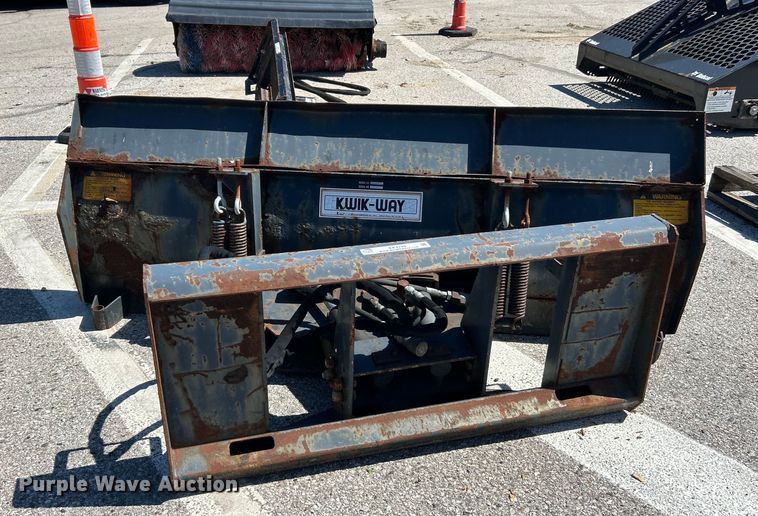 image for item EK4799 Kwik-Way 35-12510-A skid steer snow plow