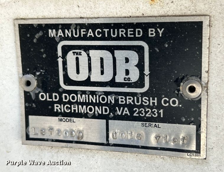 image for item EK4804 2016 Old Dominion Brush LCT6000 leaf vacuum