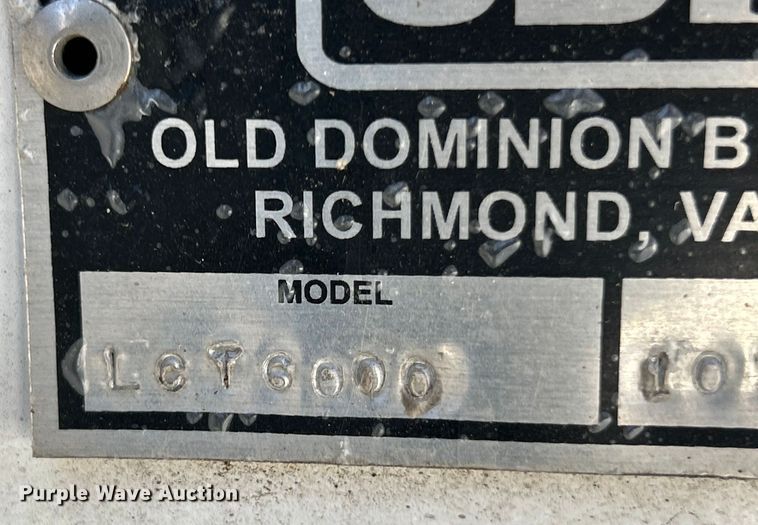 image for item EK4804 2016 Old Dominion Brush LCT6000 leaf vacuum