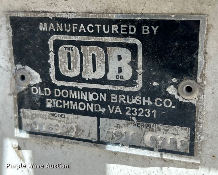 image for item EK4805 2015 Old Dominion Brush LCT6000 leaf vacuum