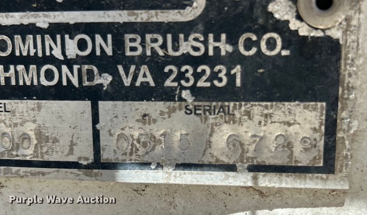 image for item EK4805 2015 Old Dominion Brush LCT6000 leaf vacuum