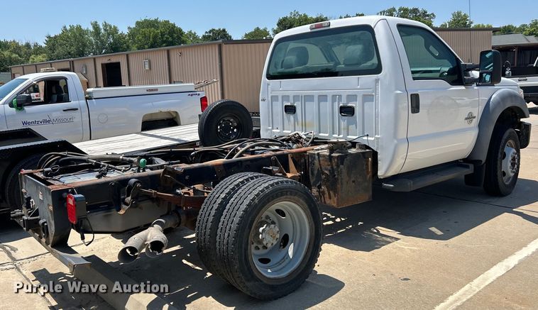 image for item EK4815 2012 Ford  F550 Super Duty XL  truck cab and chassis
