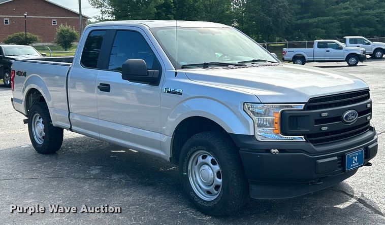 image for item EK4838 2018 Ford F150 XL SuperCab pickup truck