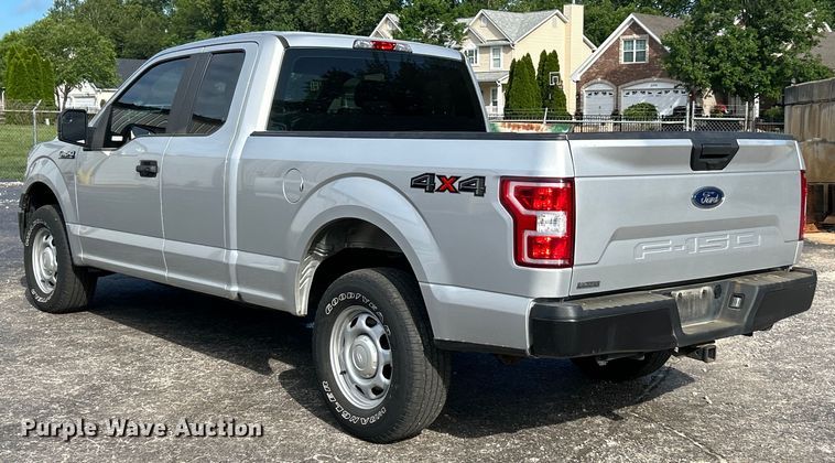 image for item EK4839 2018 Ford F150 XL SuperCab pickup truck