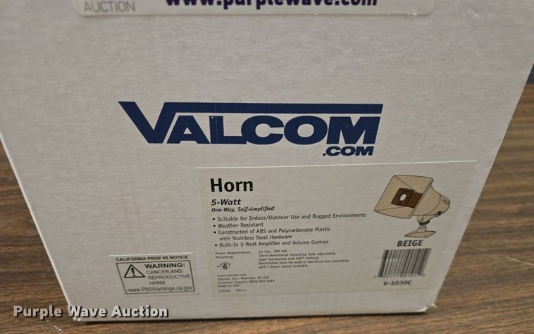 image for item EK5996 Valcom  horn