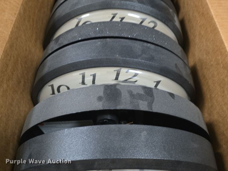 (7) Primex wall clocks in Emporia, KS Item EK6000 for sale Purple Wave