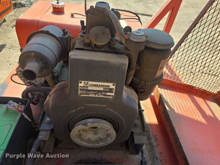 image for item EK6080 Wanco arrow board trailer